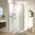 Pivot Shower Door, With 1 4