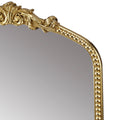 Beaded Arch Wall Decor Mirror Gold Mdf