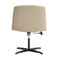 Fabric Material Home Computer Chair Office Chair beige-linen-fabric