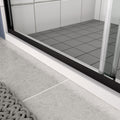 Bypass Shower Door, Sliding Door, With 1 4