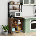 Kitchen Bakers Rack, Microwave Stand, Coffee Bar