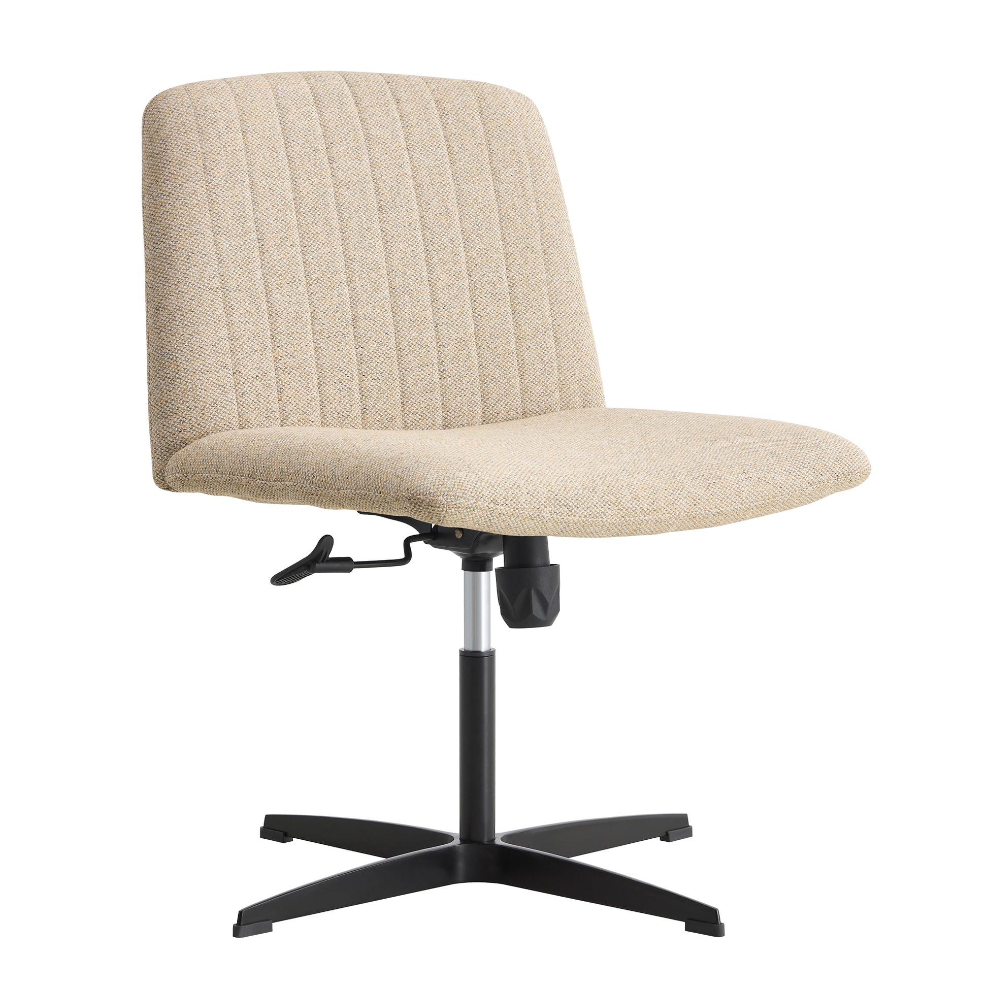 Fabric Material Home Computer Chair Office Chair beige-linen-fabric