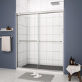 Bypass Shower Door, Sliding Door, With 1 4