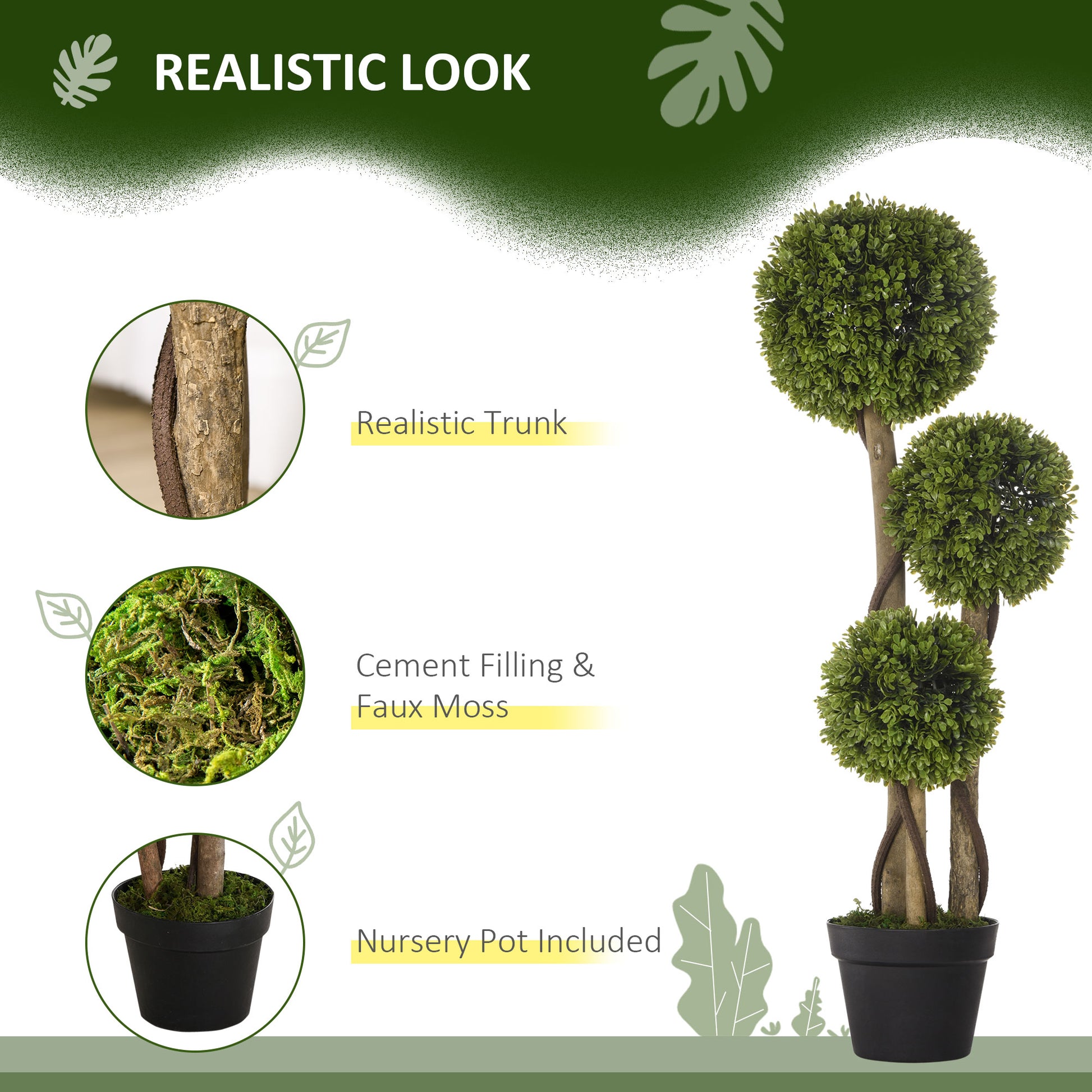 green artificial plants indoor Artificial Plant For Home Decor Indoor & Outdoor Fake Plants Artificia