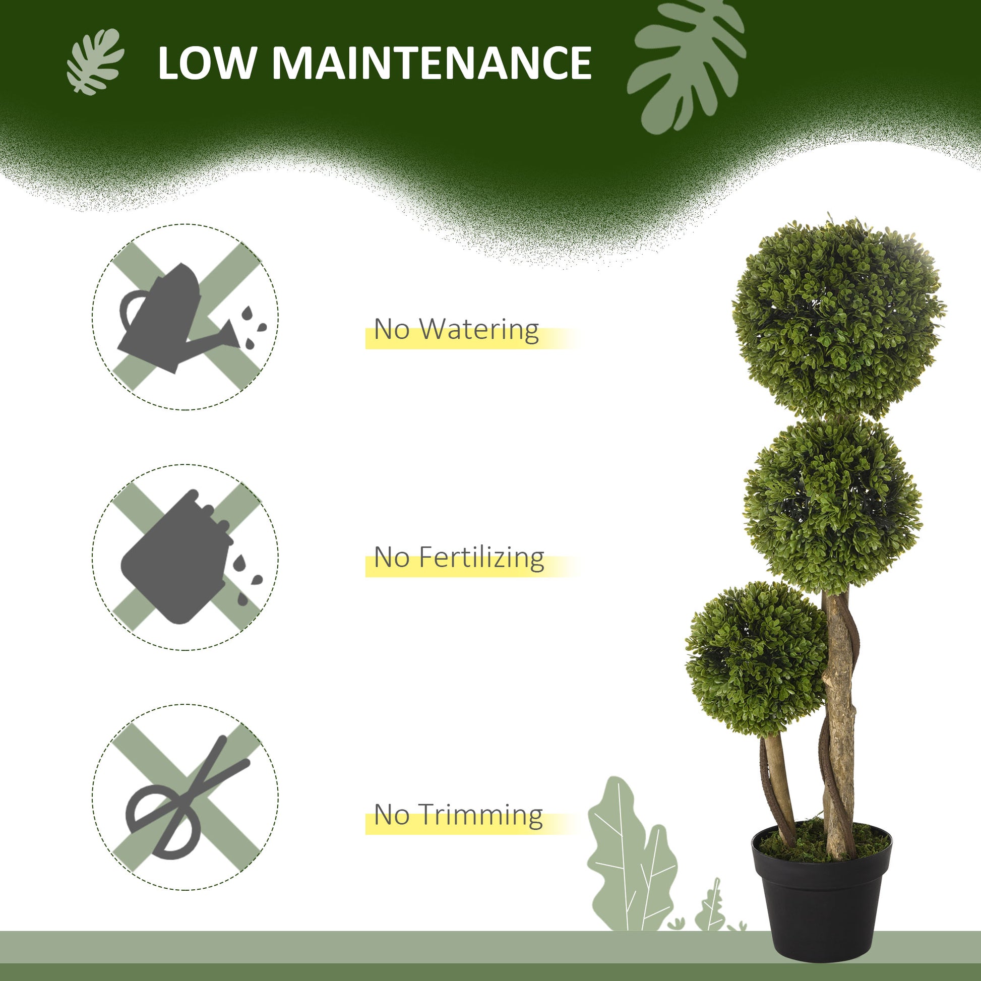 artificial outdoor plants without pots Artificial Plant For Home Decor Indoor & Outdoor Fake Plants Artificia