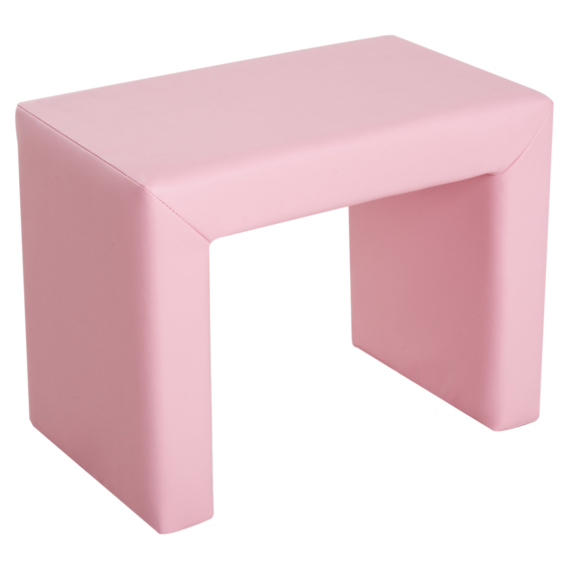 2 In 1 Multifunctional Kids Sofa Convertible Table And Chair Set For 3 Years Old Boys Girls, Pink Pink Pvc