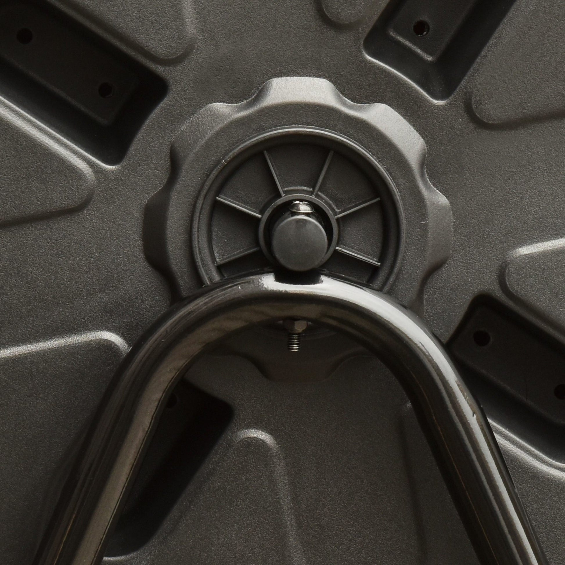 Tumbling Compost Bin Outdoor 360 Dual Rotating Composter 43 Gallon, Orange Orange Steel