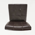 Badin Kd Dining Chair Chocolate Pu Leather