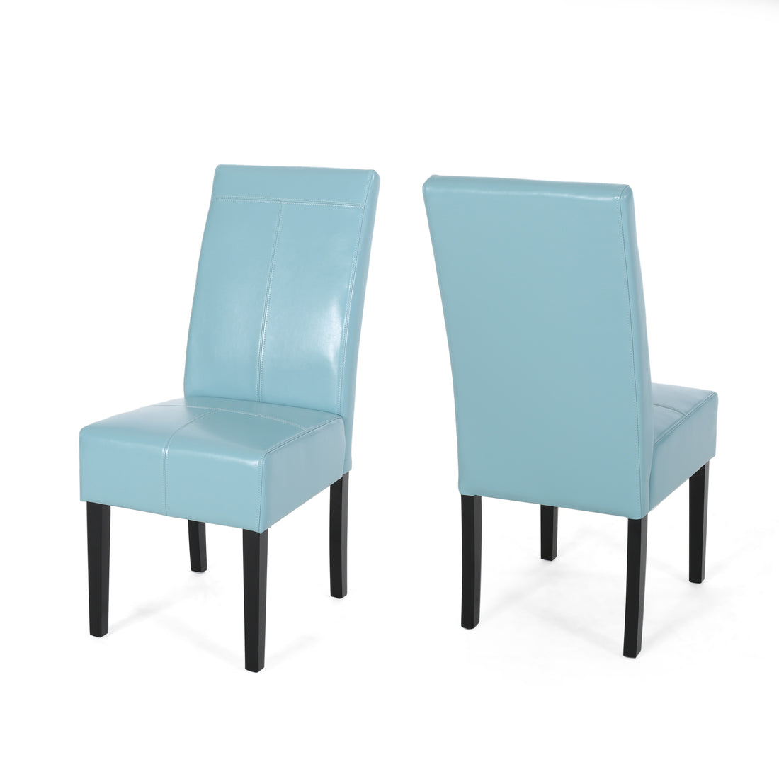 Pertica Kd Dining Chair Teal Blue Pu