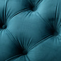 Ottoman Teal Velvet