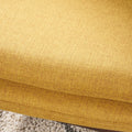 Club Chair Mustard Fabric