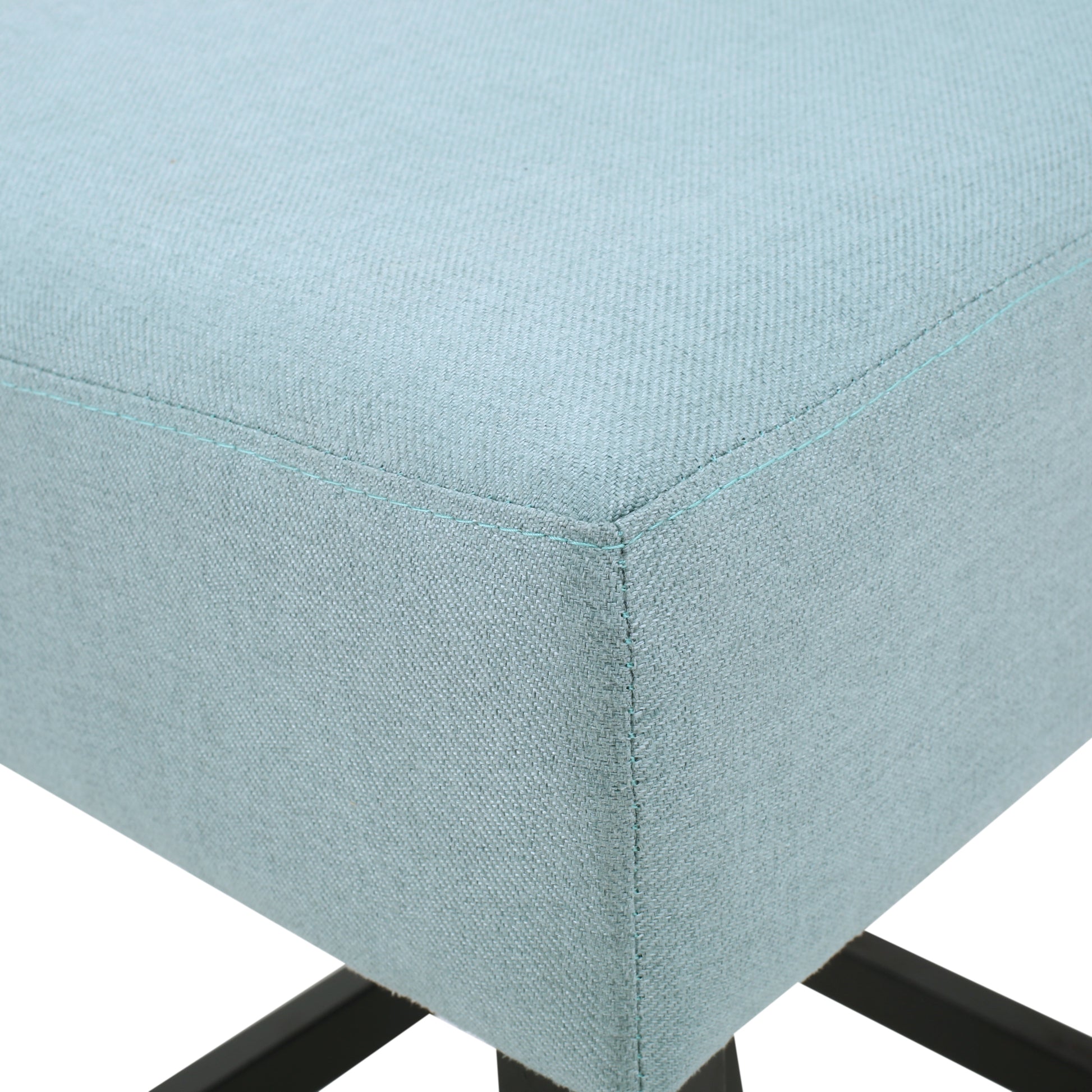 Zuma Kd Counter Stool Light Blue Fabric