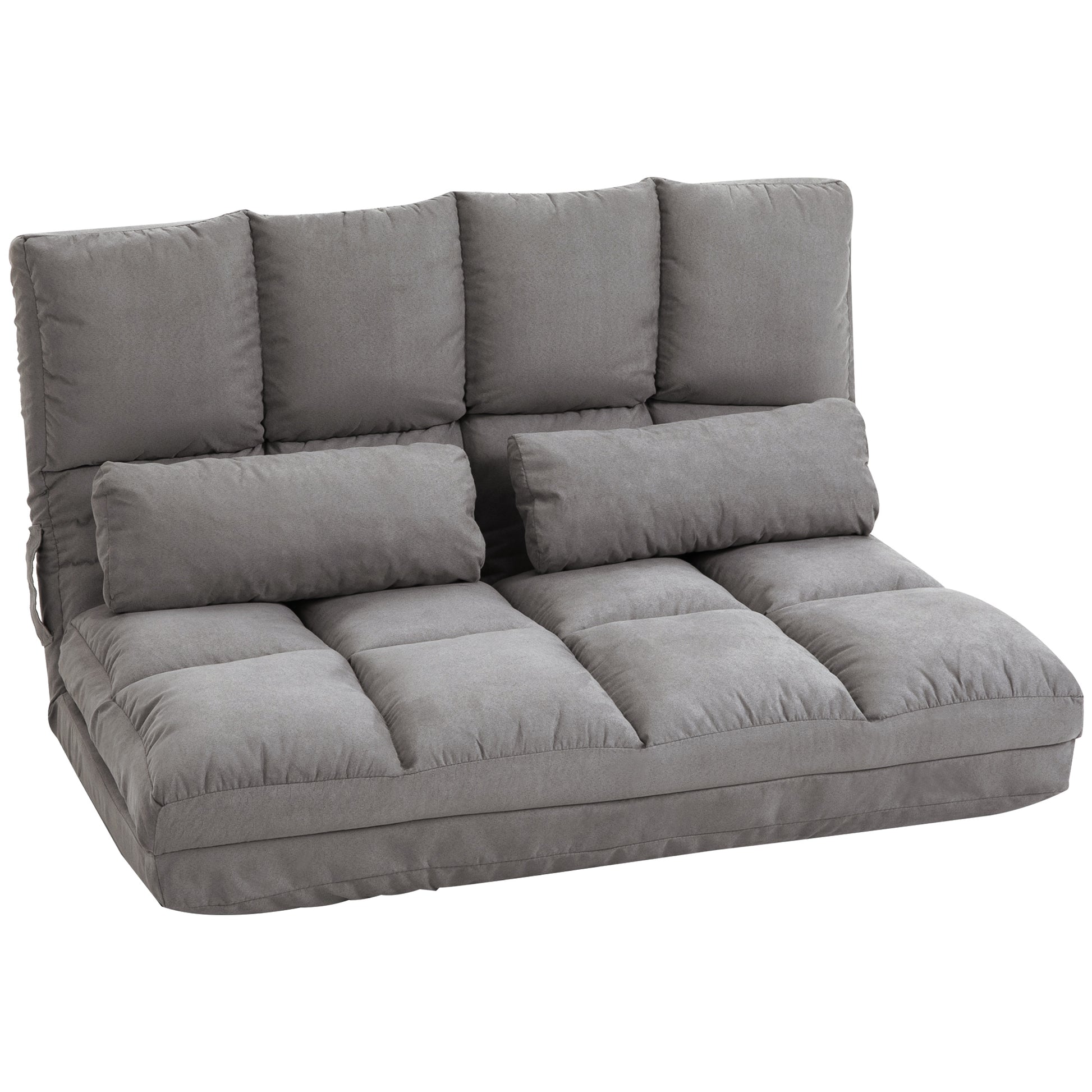 Convertible Floor Sofa Chair, Folding Couch Bed, Guest Chaise Lounge W