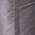 Asher Soft Microfiber Suede 6.5 Ft Cylinder Bean Bag Charcoal Pvc