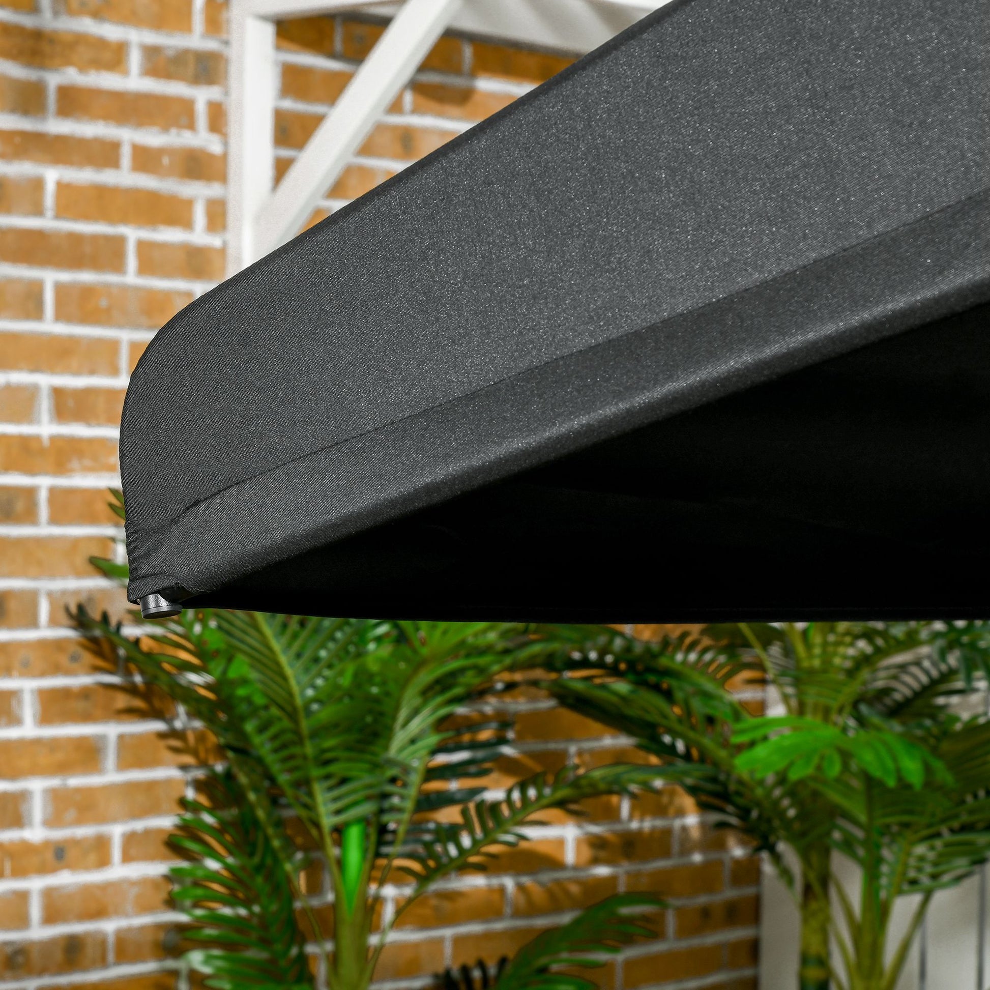 3 Seat Patio Swing Chair, Porch Swing Glider With Cushion, 3 Throw Pillows & Adjustable Canopy For Porch, Garden, Poolside, Backyard, Black Black Steel