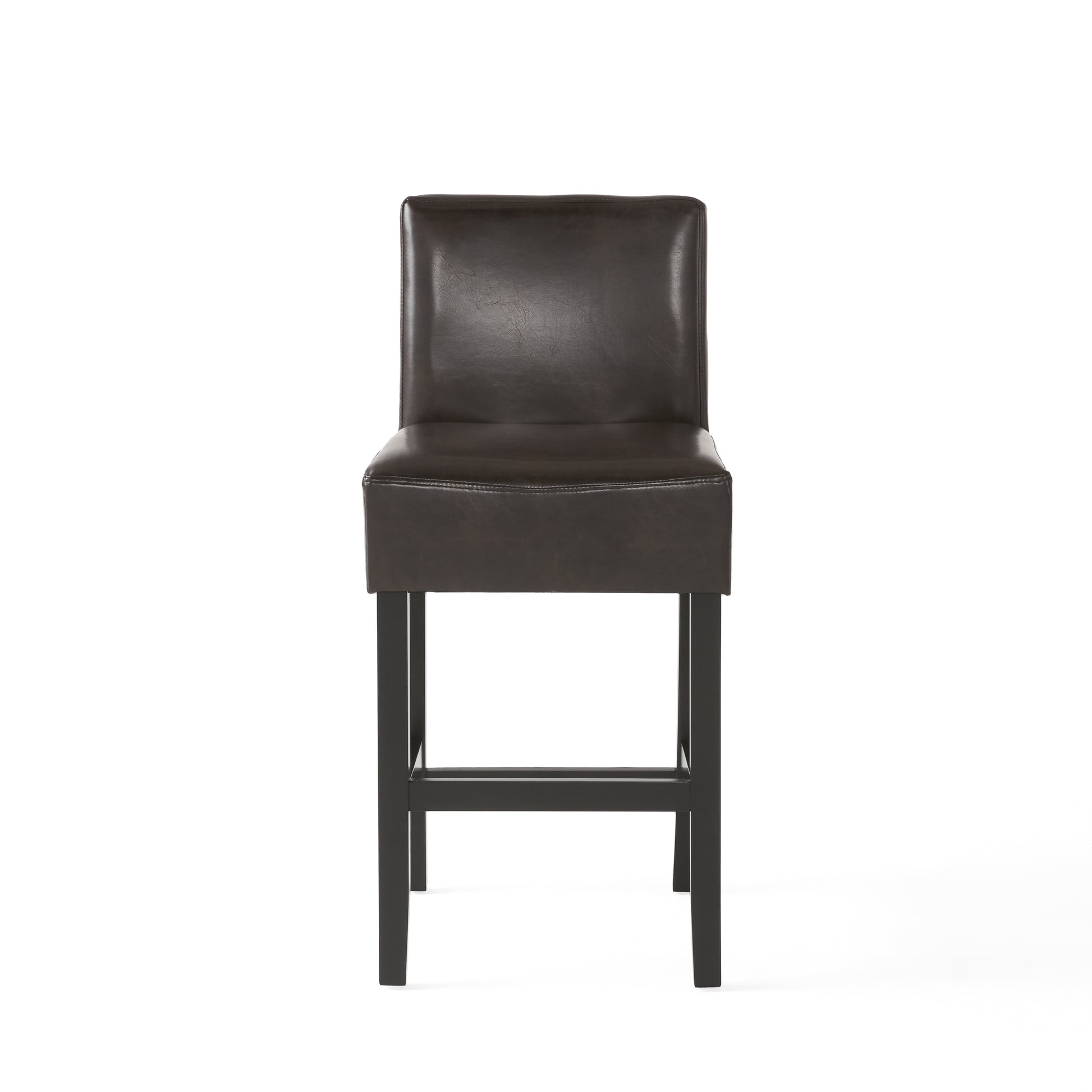 Zuma Kd Counter Stool Brown Leather
