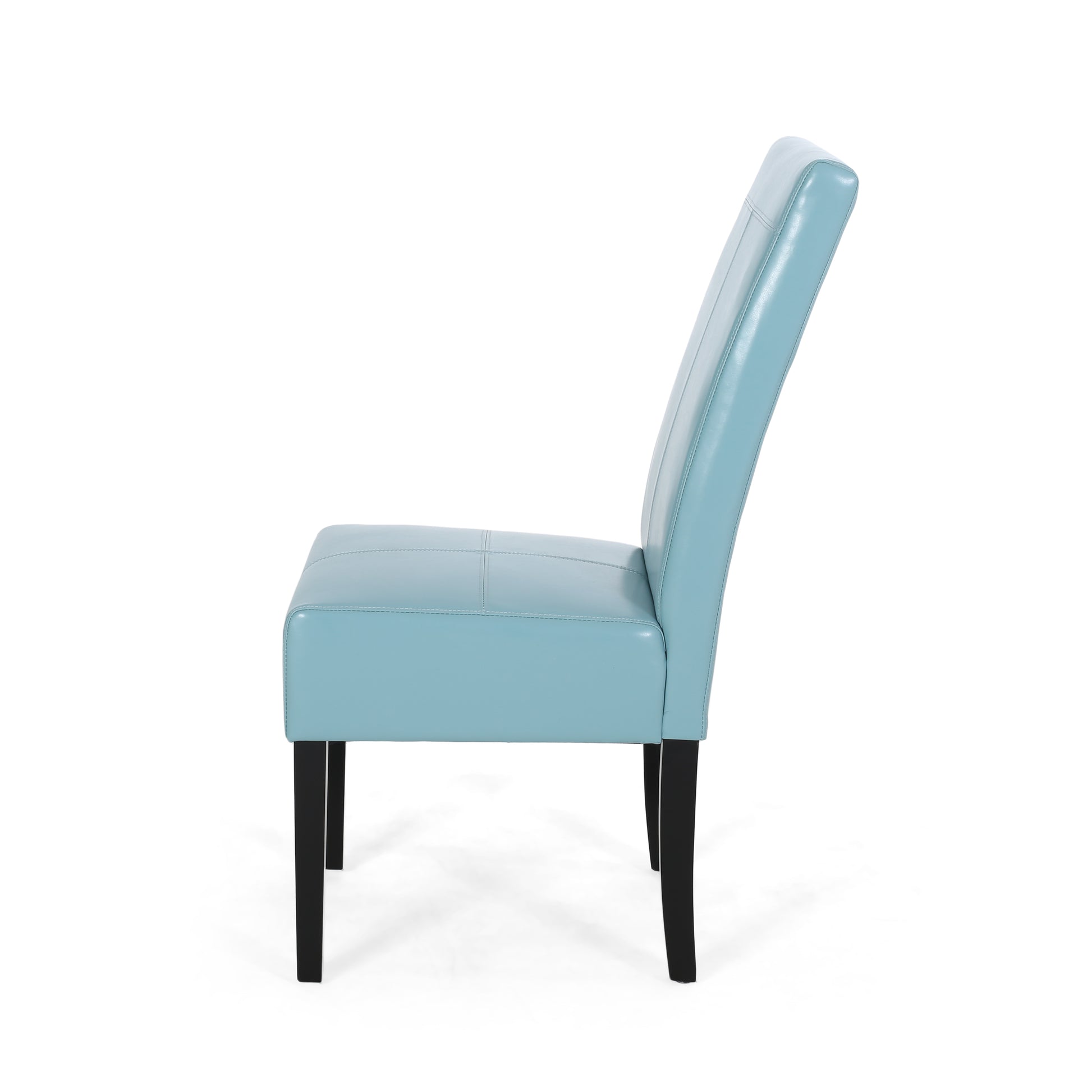 Pertica Kd Dining Chair Teal Blue Pu