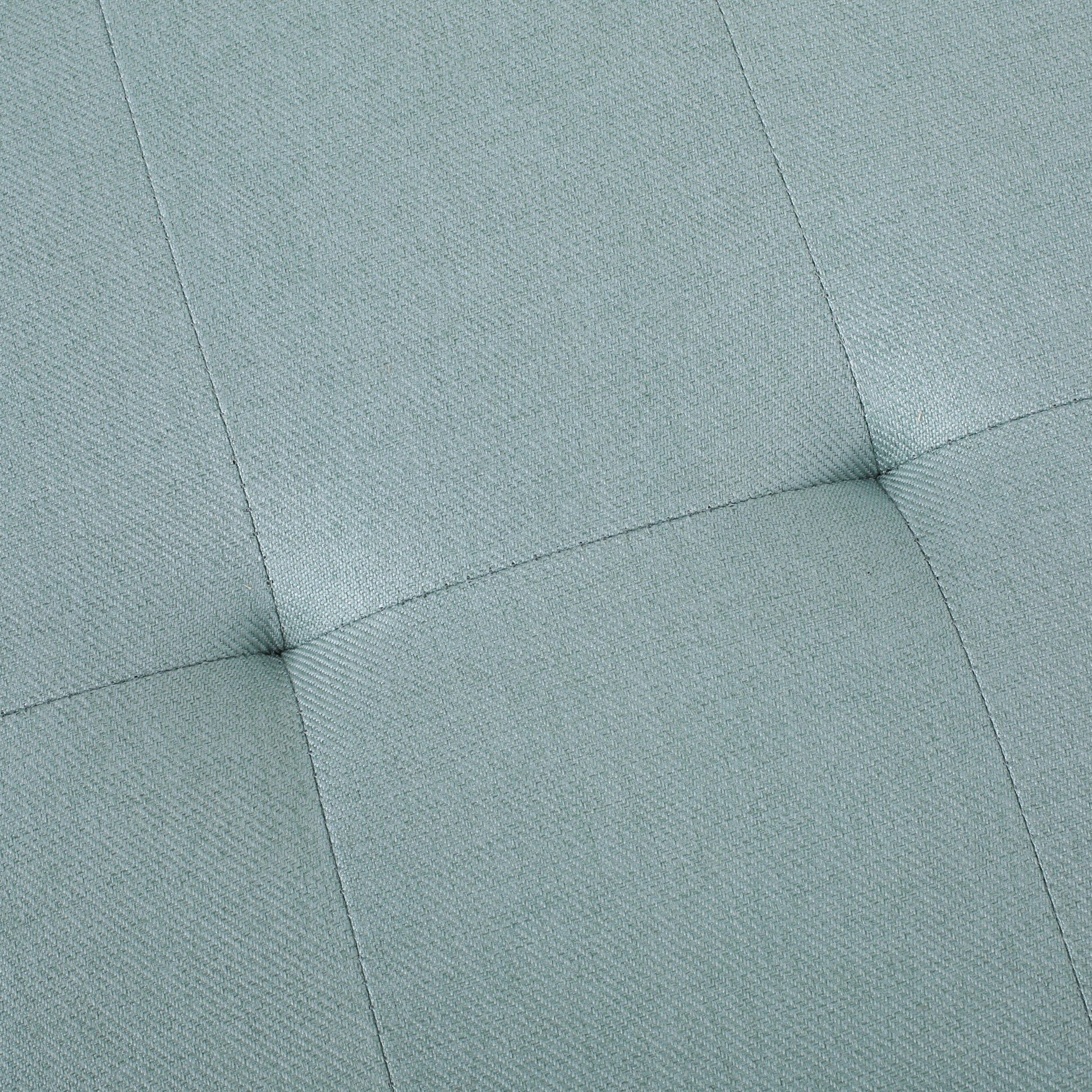 Brentwood Storage Ottoman Light Blue Fabric