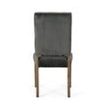 Dining Chair Charcoal Pu Leather