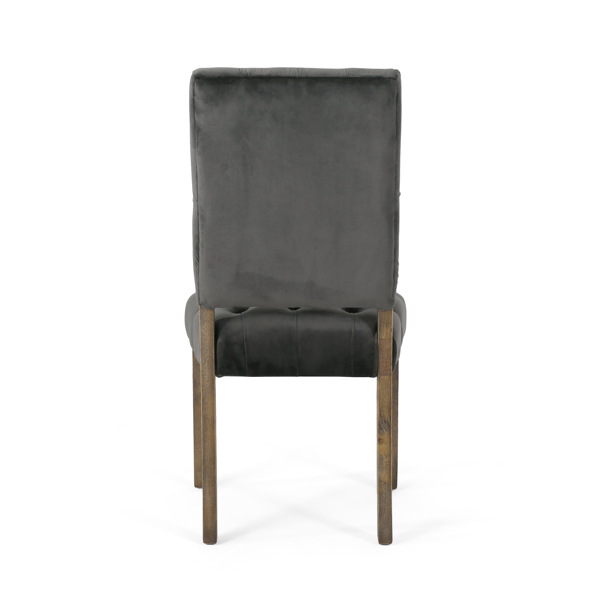 Dining Chair Charcoal Pu Leather