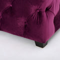 Ottoman Fuchsia Velvet