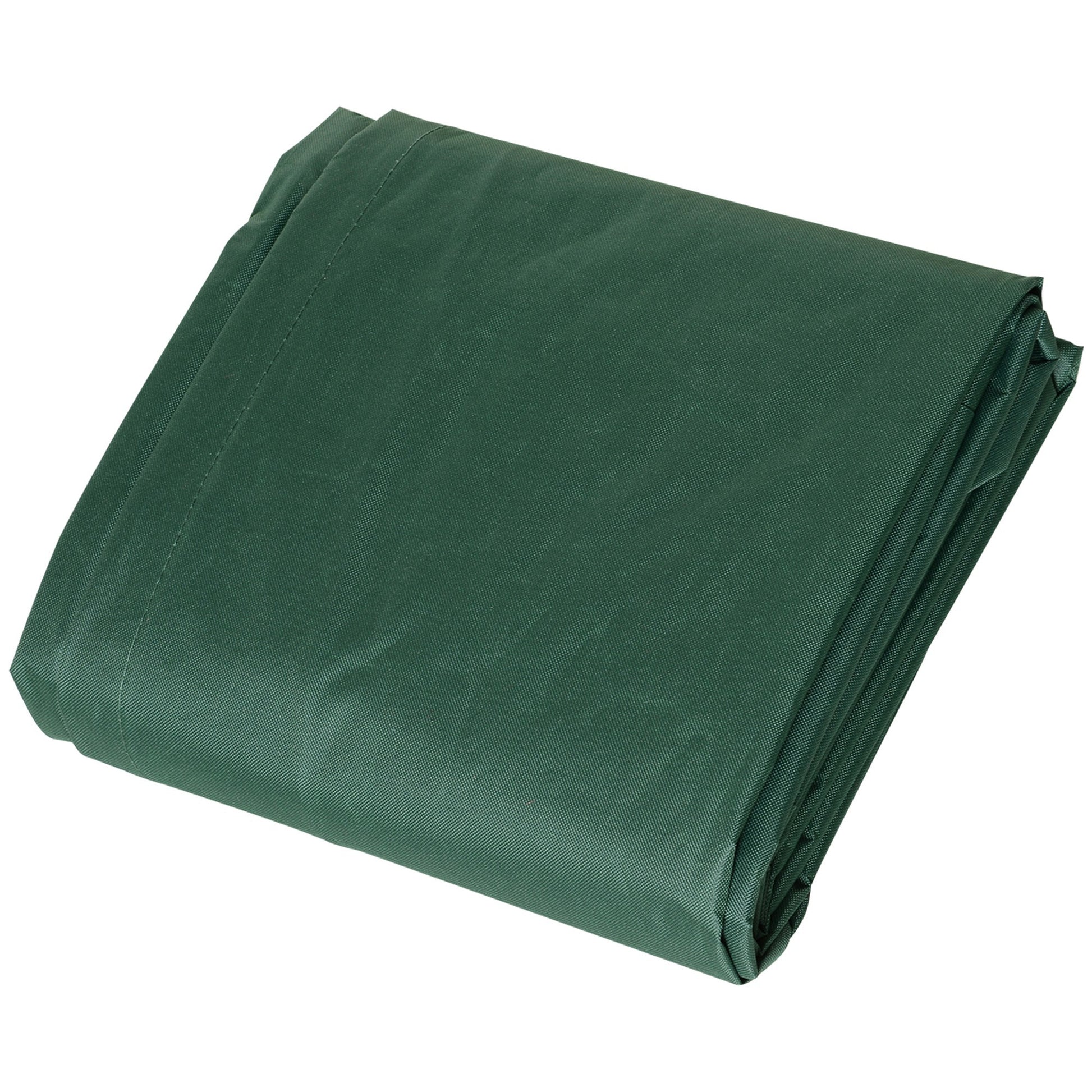 97" X 65" X 26" Heavy Duty Outdoor Sectional Sofa Cover, Waterproof Patio Furniture Cover For Weather Protection, Dark Green Green Fabric