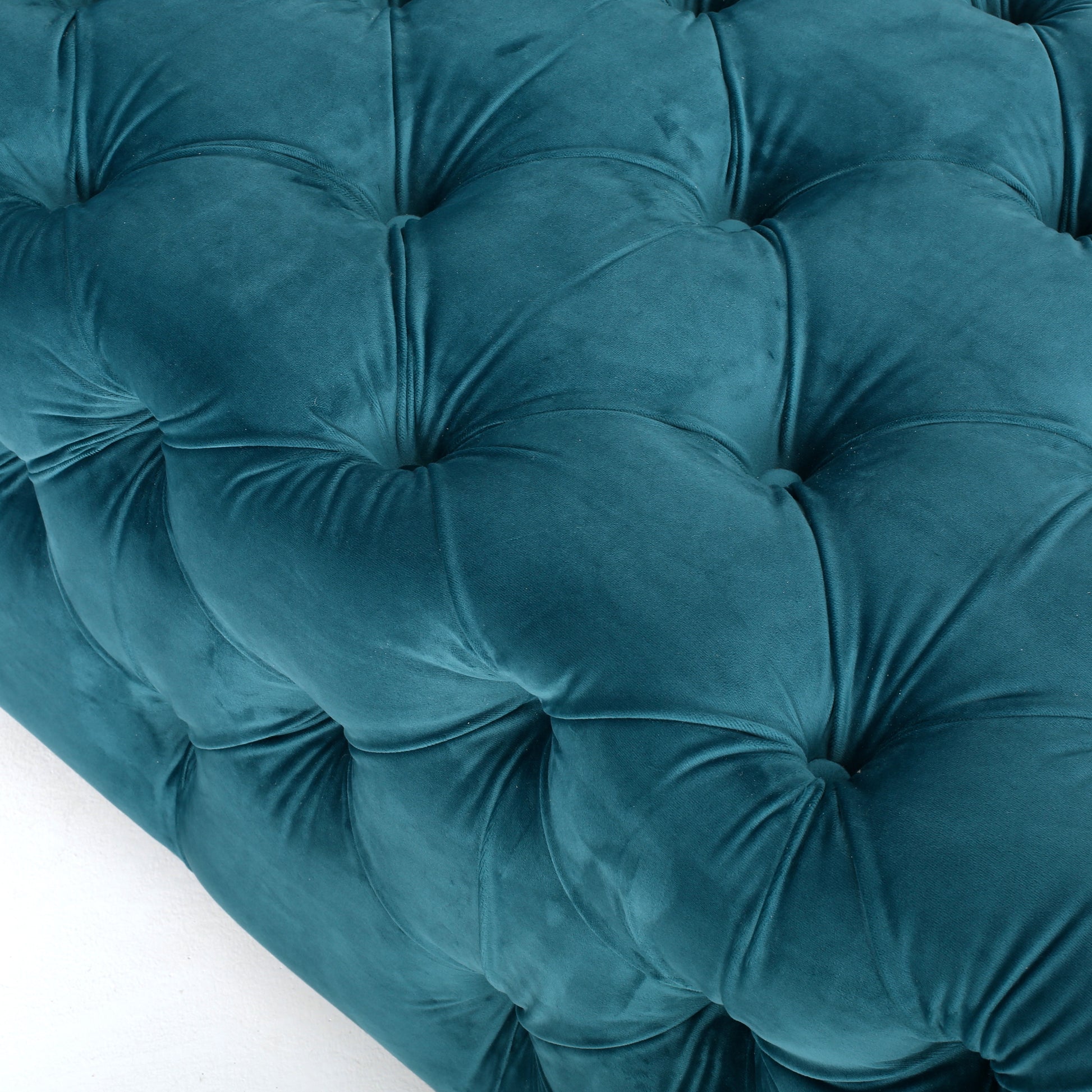 Ottoman Teal Velvet