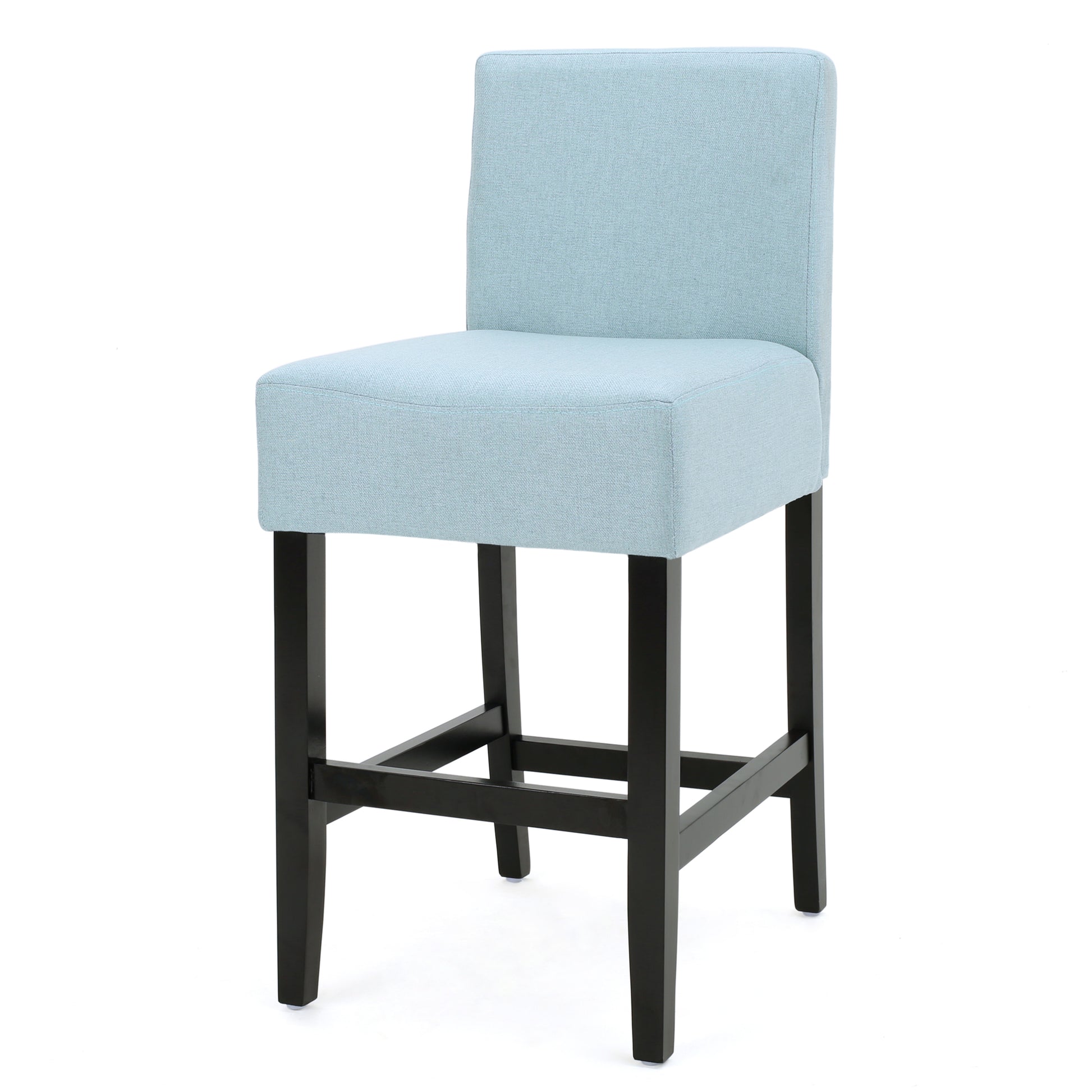 Zuma Kd Counter Stool Light Blue Fabric