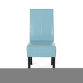 Pertica Kd Dining Chair Teal Blue Pu