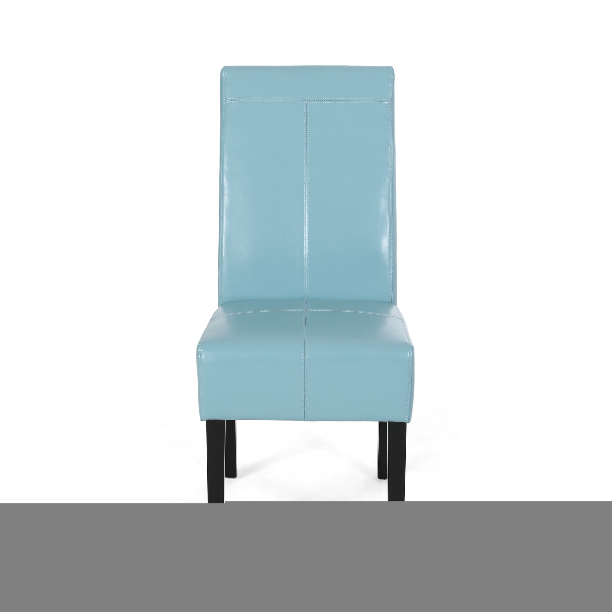 Pertica Kd Dining Chair Teal Blue Pu