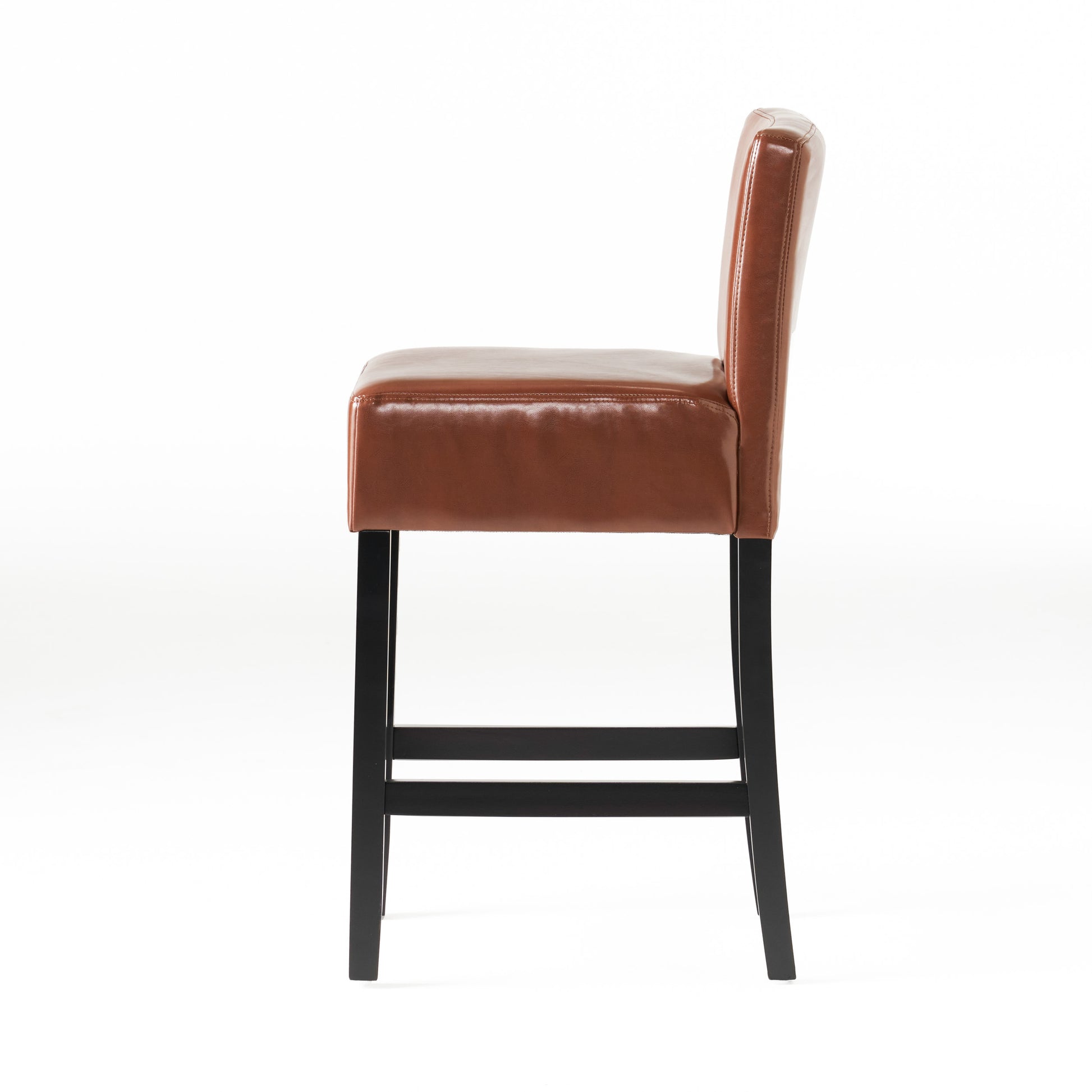 Zuma Kd Counter Stool Brown Leather