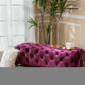 Ottoman Fuchsia Velvet