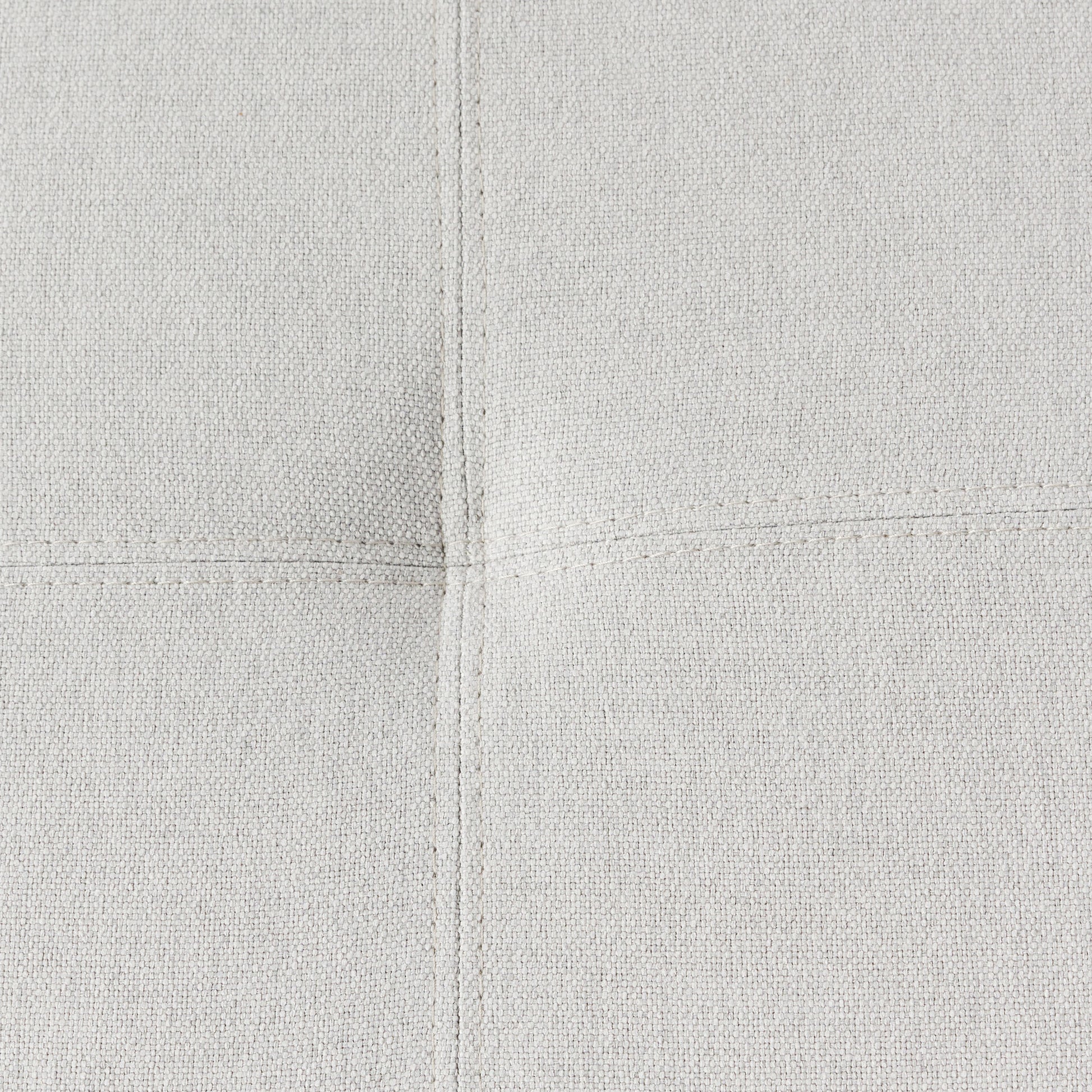 Carlsbad Storage Ottoman Light Grey Fabric