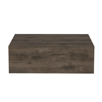 Nightstand Isola, Bedroom, Dark Brown Dark Brown Particle Board Engineered Wood