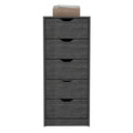 Kamran Dresser, Bedroom, Smokey Oak Gray Particle Board Engineered Wood