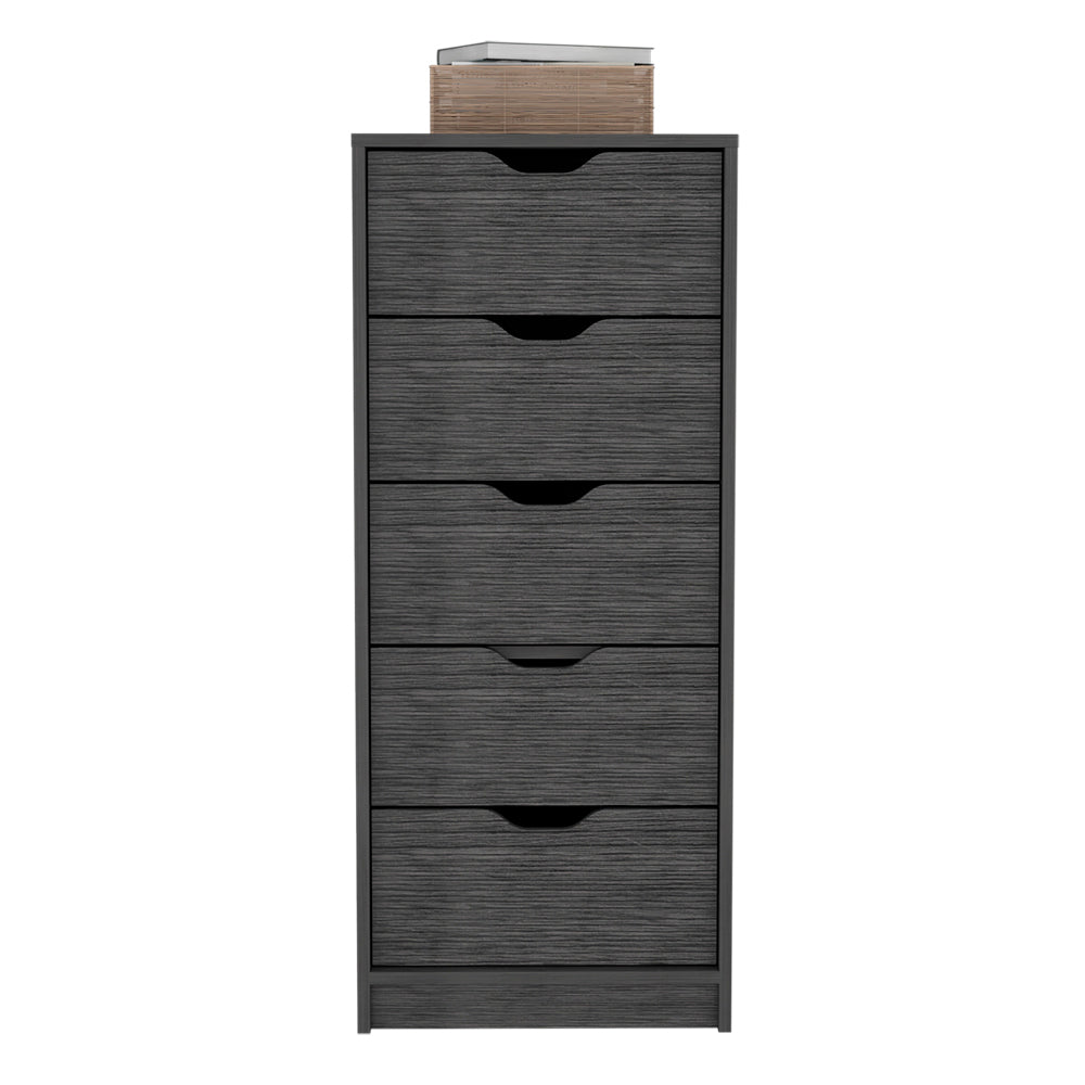 Kamran Dresser, Bedroom, Smokey Oak Gray Particle Board Engineered Wood