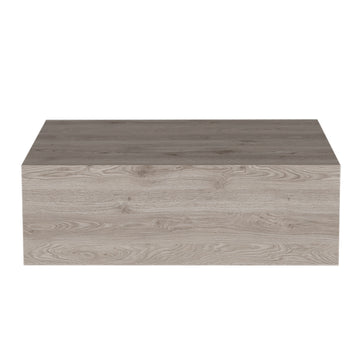 Nightstand Isola, Bedroom, Light Gray Light Gray Particle Board Engineered Wood