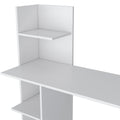 Desk Wichita, Office, White White Particle Board Engineered Wood