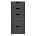 Kamran Dresser, Bedroom, Smokey Oak Gray Particle Board Engineered Wood