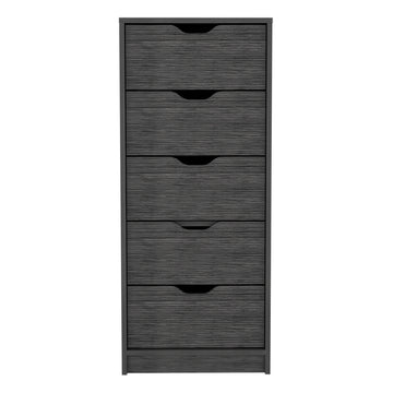 Kamran Dresser, Bedroom, Smokey Oak Gray Particle Board Engineered Wood