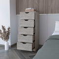 Kamran Dresser, Bedroom, Concrete Gray Grey Particle Board Engineered Wood