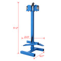 Metal Stretcher Shrinker Ss 18Fd Metal Shrinker Stretcher Stand Manual Shrinker And Stretcher With Foot Pedals Sheet Metal Shrinker Stretcher 1 1 32 Throat Depth 18 Gauge Mild Steel Capacity Blue