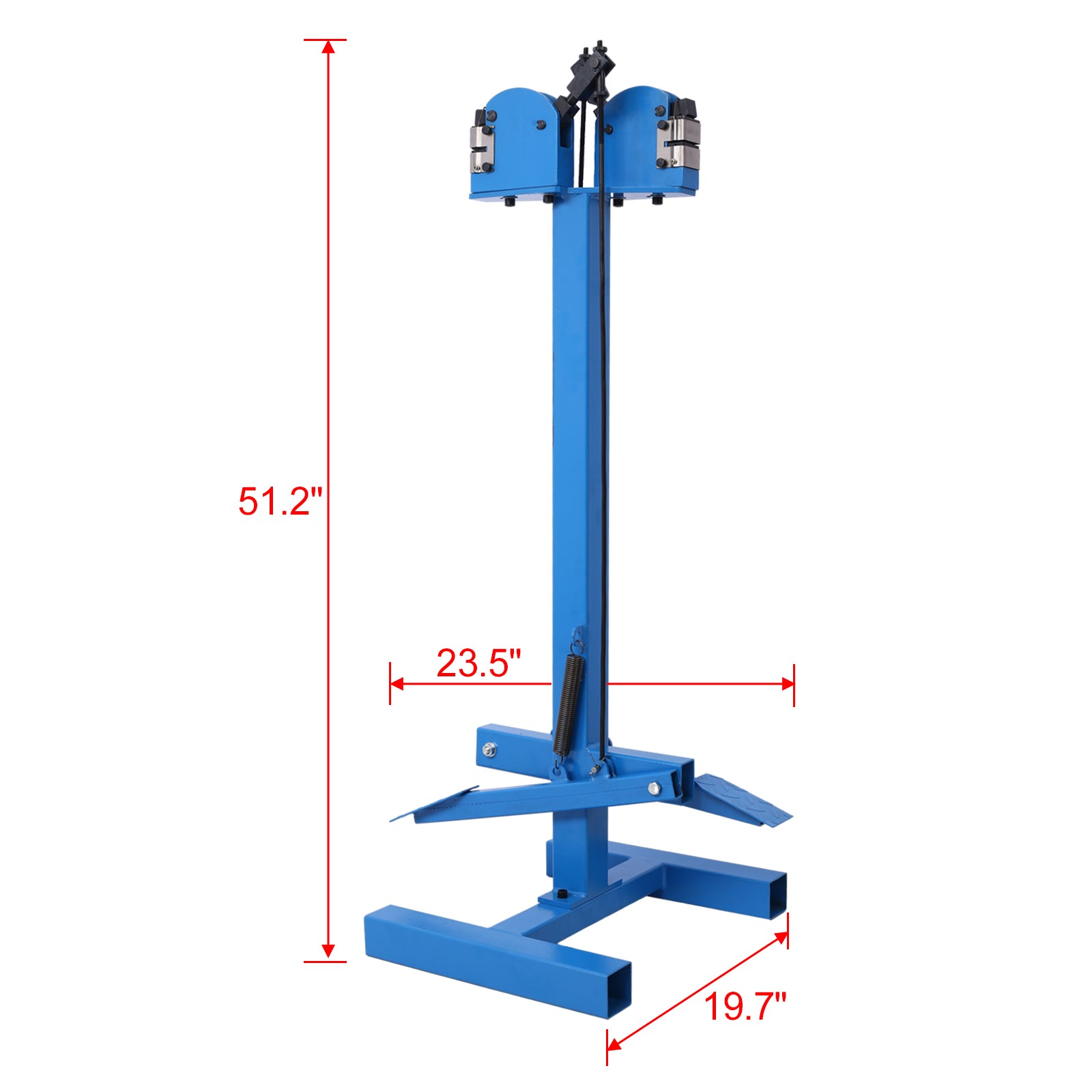 Metal Stretcher Shrinker Ss 18Fd Metal Shrinker Stretcher Stand Manual Shrinker And Stretcher With Foot Pedals Sheet Metal Shrinker Stretcher 1 1 32 Throat Depth 18 Gauge Mild Steel Capacity Blue