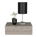 Nightstand Isola, Bedroom, Light Gray Light Gray Particle Board Engineered Wood