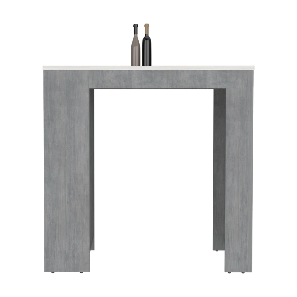 Kitchen Island Doyle, Kitchen, Concrete Gray