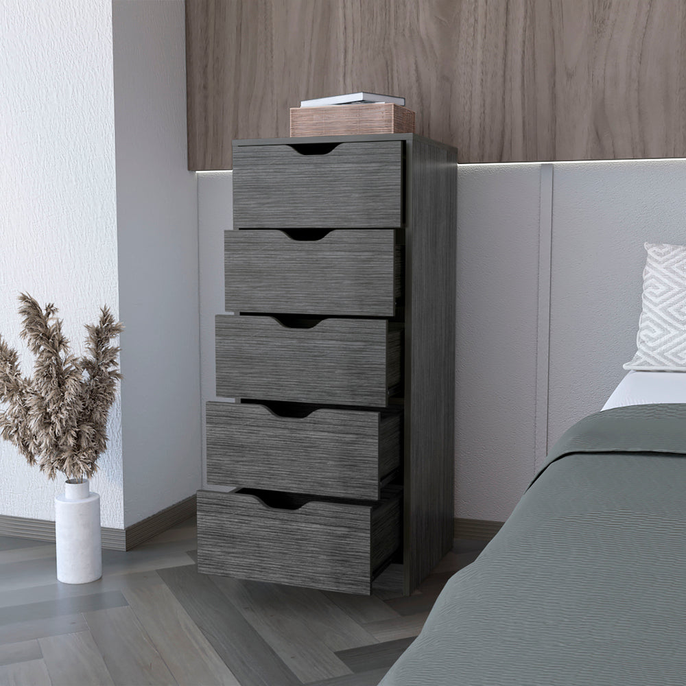 Kamran Dresser, Bedroom, Smokey Oak Gray Particle Board Engineered Wood Kamran Dresser, Bedroom, Smokey Oak Gray Particle Board Engineered Wood