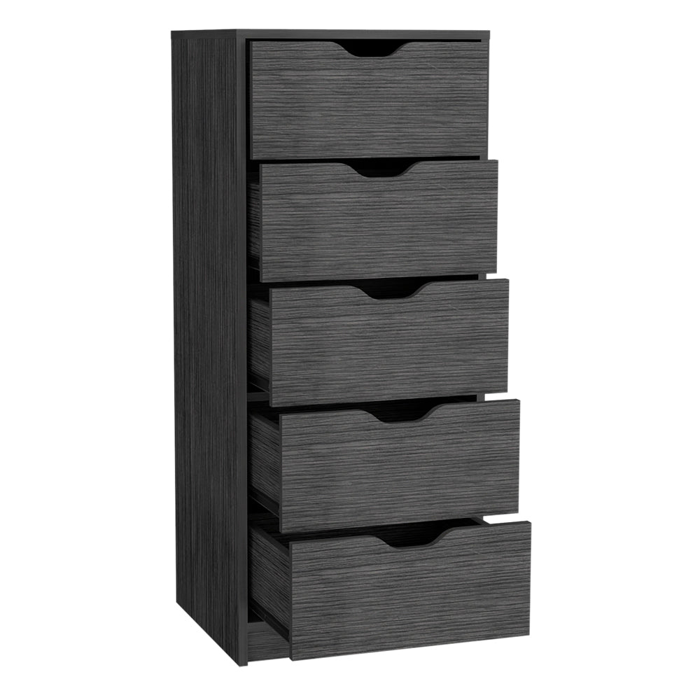 Kamran Dresser, Bedroom, Smokey Oak Gray Particle Board Engineered Wood