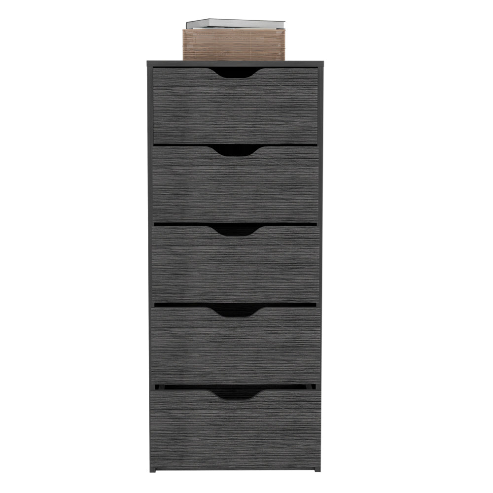 Kamran Dresser, Bedroom, Smokey Oak Gray Particle Board Engineered Wood