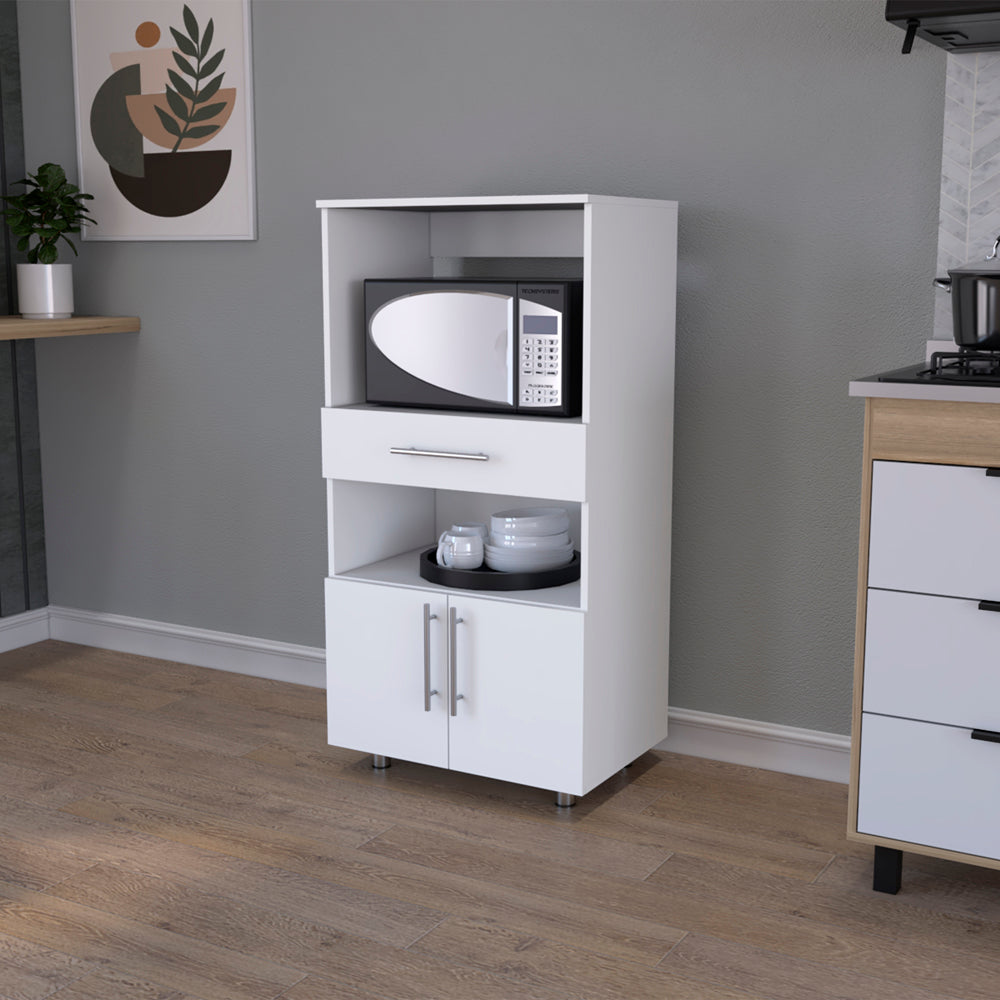 Kitchen Pantry Glenwood, Kitchen, White White Particle Board Engineered Wood