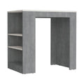 Kitchen Island Doyle, Kitchen, Concrete Gray